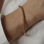 Eternal Luxe Gold Plated Interwoven Majesty Bracelet, thumbnail 5 of 6