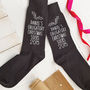 Personalised Obligatory Christmas Socks, thumbnail 1 of 4