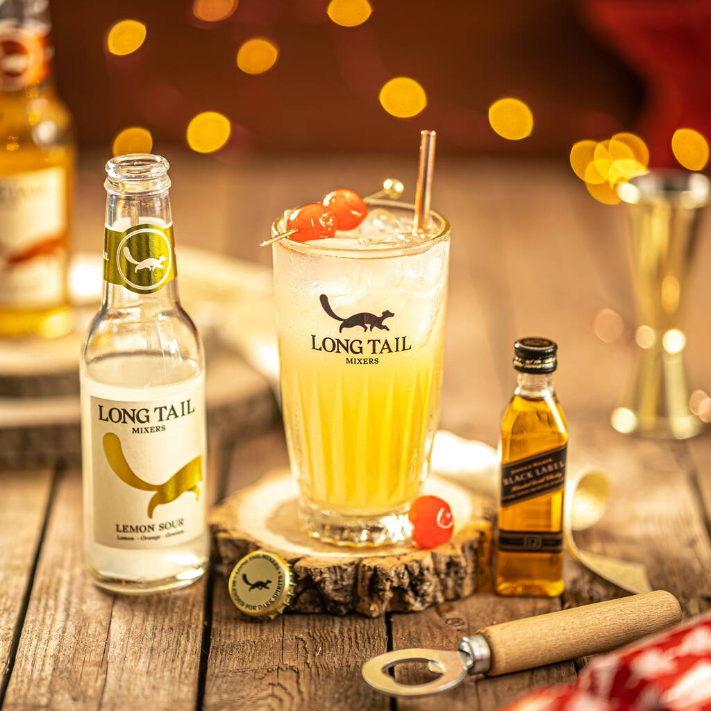Whisky And Mixer Experience Gift Pack By Long Tail Mixers