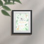 Personalised On The Day You Were Born Safari Framed Print, thumbnail 6 of 10