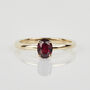 14ct Gold Birthstone Ruby Ring, thumbnail 1 of 4