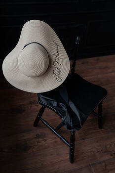 Personalised Wide Brimmed Sun Hat, 3 of 7