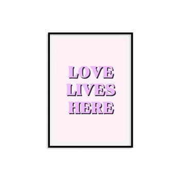 Love Lives Here Print, 5 of 7