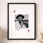 Custom Playing Card Print Valentine And Anniversary Gift, thumbnail 2 of 11