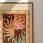 ‘Celestial Sun’, Bohemian Tarot Soleil Art Print, Solar Zodiac Poster, thumbnail 3 of 3