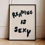 Reading Is Sexy Art Print, thumbnail 6 of 6