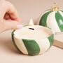 Candy Cane Stripe Bauble Candle, thumbnail 7 of 9