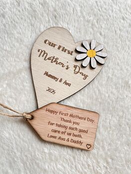 Mummy Baby First Mother's Day Keepsake Gift For Wife, 4 of 7