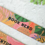 Bright Bookmark, Adventure Awaits, Book Nerd, thumbnail 2 of 5