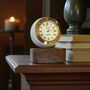 Golf Ball Clock With Personalised Wood Plinth, thumbnail 10 of 12