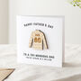 Wooden Rugby Shirt Father's Day Card, thumbnail 1 of 2