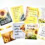 Sunflower Themed Tea Gift | Encouragement Gift | Gardener Gift, thumbnail 10 of 11