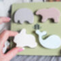 Silicone Animal Puzzle Toy/Baby Teether, thumbnail 5 of 6