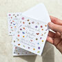 Pressed Wildflowers Seed Packet Wedding Favours, thumbnail 9 of 9