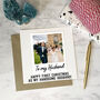 Husband Christmas 3D Photo Card, thumbnail 4 of 4