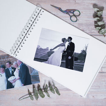 Eucalyptus Wedding Photo Album Memory Scrapbook, 2 of 2