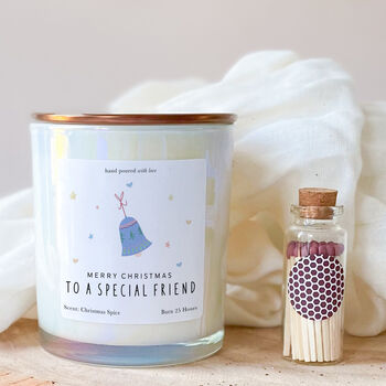 Christmas Candle Gift For Friend, 2 of 10