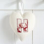 Personalised Embroidered Name Heart Gift, thumbnail 9 of 12