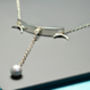 'Beautifully Simple' Handmade Pearl Drop Pendant, thumbnail 6 of 9
