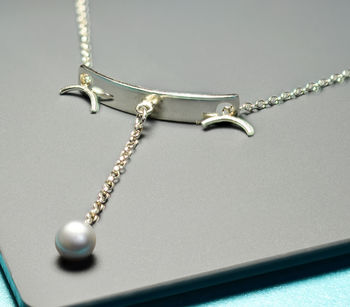 'Beautifully Simple' Handmade Pearl Drop Pendant, 6 of 9