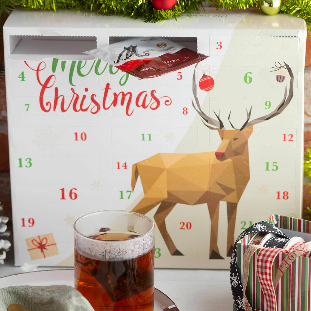 tea advent calendar 24 christmas teabags by adagio teas