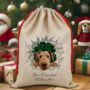 Personalised Christmas Airedale Terrier Break Through, thumbnail 6 of 10