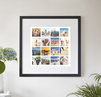 Personalised Photo Collage Framed Print, 6 of 6