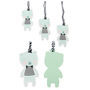 Set Of Two Animal Gift Tags Bear Or Hippo, thumbnail 3 of 4
