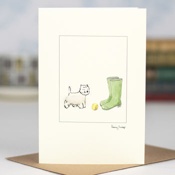 Westie Dog Greeting Cards, 4 of 4