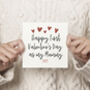 Happy First Valentine's Day As My Mummy Card, thumbnail 1 of 3
