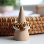 Tiger’s Eye Stacked Stretch Rings, thumbnail 1 of 6