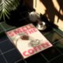 Smell The Coffee Kitchen Wall Art Print Retro, thumbnail 7 of 11