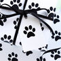 Paw Print Wrapping Paper, thumbnail 2 of 7