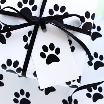 Paw Print Wrapping Paper, 2 of 7
