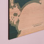 Coastline Wooden And Acrylic Wall Hanging, thumbnail 2 of 7