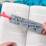 'Mum I Am So Glad You're Mine' Bookmark, thumbnail 1 of 9