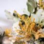 Dried Eucalyptus Bouquet With Statice And Solidago, thumbnail 4 of 5