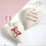 Personalised Initial Hanging Heart Gift, thumbnail 1 of 12