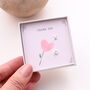Gift Boxed 'Thank You' Kiss And Hug Earrings, thumbnail 1 of 10