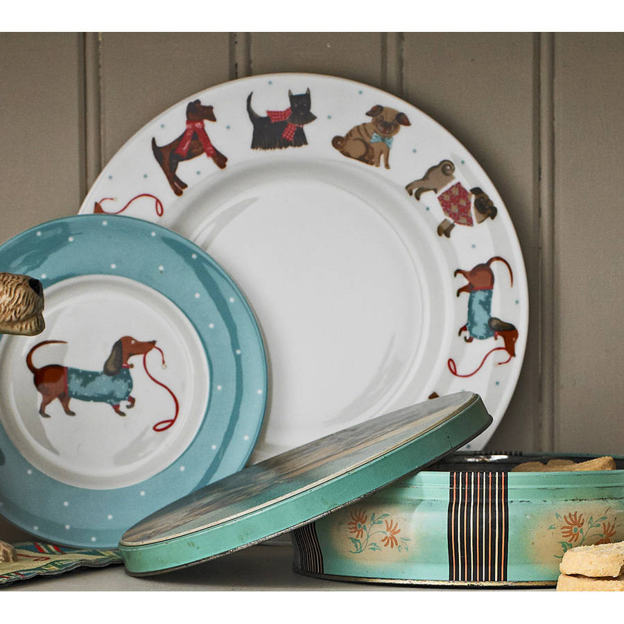 Hound Dog Dinner Plate By Ulster Weavers