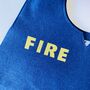 Personalised Role Play Firefighter Fireman Costume, thumbnail 5 of 11