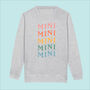 Mother And Child Rainbow Sweatshirt Set, thumbnail 2 of 3