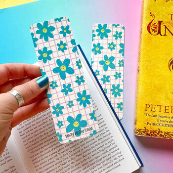 Happy Flowers Bookmark, 2 of 2