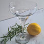 Personalised 60th Birthday Gift Margarita Glass, thumbnail 4 of 5