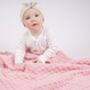 Molly Baby Blanket Easy Knitting Kit, thumbnail 1 of 7
