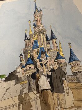 A4 Family Bespoke Illustration Up To 12 People, 8 of 12