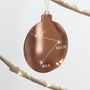 Personalised Constellation Christmas Bauble, thumbnail 2 of 3