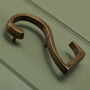 Premium Floating Plain House Numbers In Heritage Finish, thumbnail 6 of 12