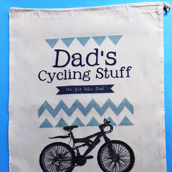 Personalised 'On Yer Bike' Cycling Storage Bag, 2 of 12
