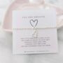 Silver Plated You Are Amazing Bracelet, thumbnail 3 of 5